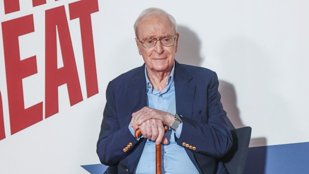 **This image is for use with this specific article only** Michael Caine's acting career spans 160 movies over eight decades