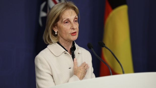 Special Envoy to Combat Antisemitism Jillian Segal holds a press conference at Commonwealth Parliamentary Offices in Sydney. Thursday July 10th, 2025.