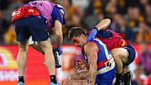Liberatore was concussed in the last term against Hawthorn.