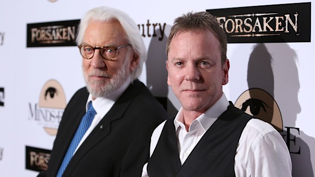 Kiefer is the son of the late, great Hollywood legend Donald Sutherland.