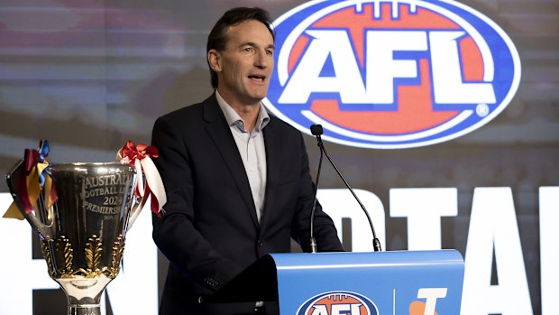 AFL boss Andrew Dillon.