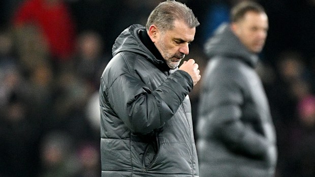 Ange Postecoglou, manager of Tottenham Hotspur.