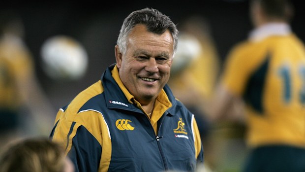 Wallabies coach John Connolly in Melbourne in 2006.