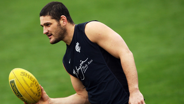 Fevola was traded by the Blues at the end of 2009.