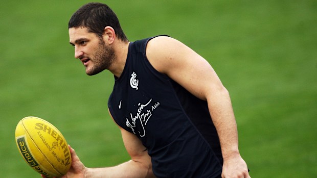 Fevola was traded by the Blues at the end of 2009.