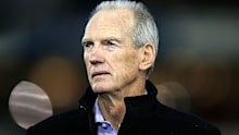 Wayne Bennett at Hunter Stadium.