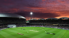 Day-night Test cricket in Adelaide.
