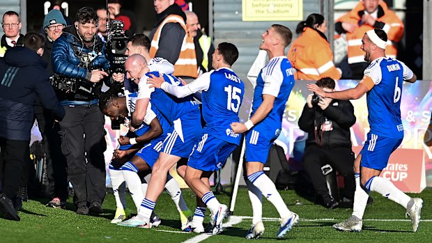 Football news 2026: Macclesfield upset Crystal Palace in FA Cup ...