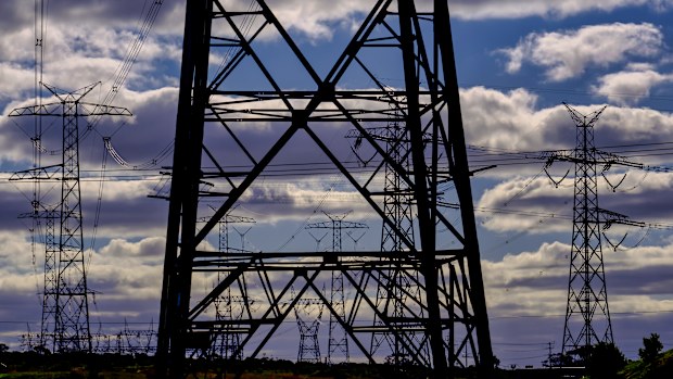 Power lines in Calder Park.