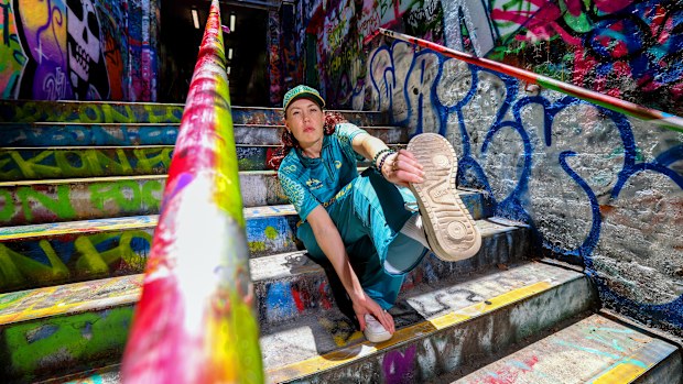 Comedian Steph Broadbridge was due to perform Raygun the Musical in Sydney last weekend.