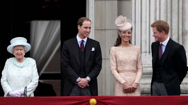 Kate Middleton and Queen Elizabeth 