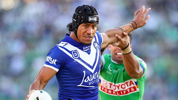 Stephen Crichton dei Bulldogs.