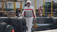 Patrizio Bertelli attends the America's Cup World Series in Naples.