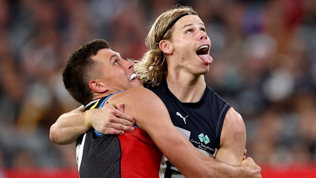 Rowan Marshall and Tom De Koning went head to head on Friday night.