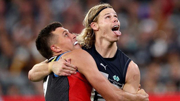 Rowan Marshall and Tom De Koning went head to head on Friday night.