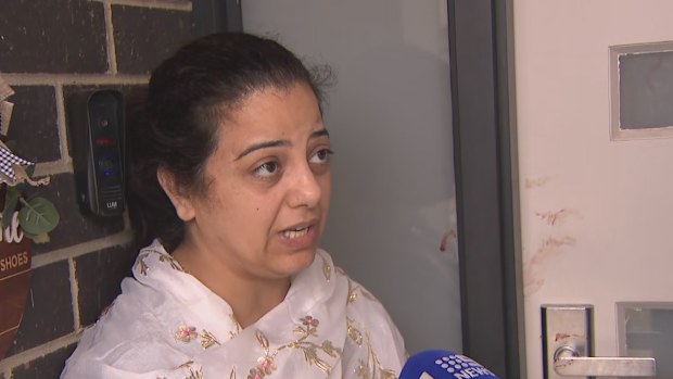 The victim's sister claims the men left the Melbourne father "for dead".