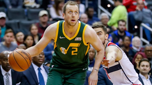Joe Ingles will face up against Utah teammate Donovan Mitchell.
