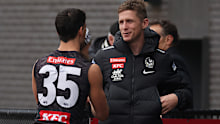 Scott Selwood and Nick Daicos.