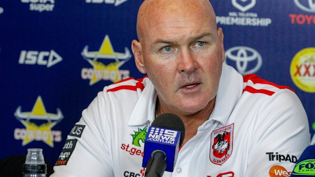 Paul McGregor is under pressure at the Dragons.