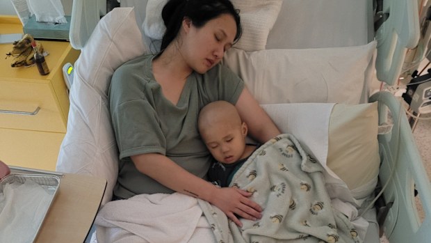 Ryan Li and Kim Vo's little boy Chase has eye cancer.