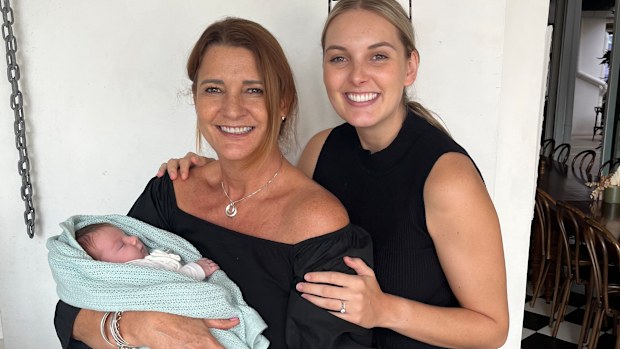 Ashleigh Hood has genetic testing for breast cancer.