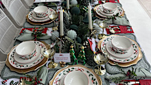 Kmart has plenty of options for decorating the table this Christmas.