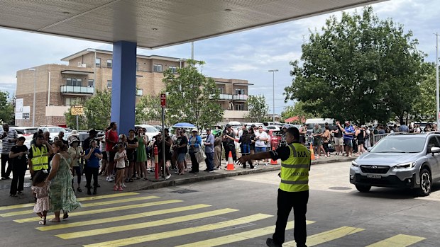 Australians have been lining up all morning to get a slice of billionaire Adrian Portelli's $150,000 giveaway, with the lucky ones planning to use the money to alleviate cost of living pressures.