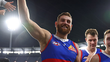 Jones is loving life at Whitten Oval.