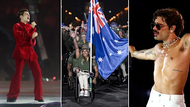 Paralympics opening ceremony.