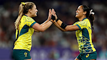 The Aussie women will be out to claim gold in the rugby sevens.