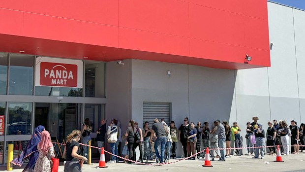 Consumer Affairs Victoria has issued an "urgent" warning over items from Panda Mart, which opened a branch in Cranbourne in Melbourne over the weekend.
