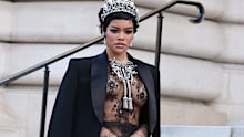 The daring outfit caught the attention of many fans.