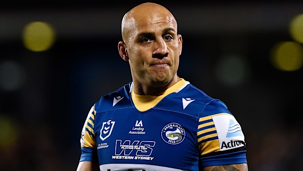 Former Eels player Blake Ferguson.