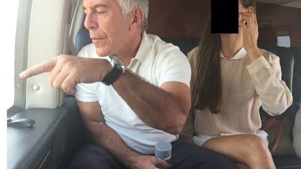This undated redacted photo released by Democrats on the House Oversight Committee Thursday, Dec. 18, 2025, shows Jeffrey Epstein.