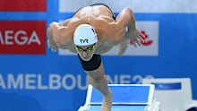 Maxime Grousset was disqualified from the 100m IM on Thursday night for a backstroke infraction.
