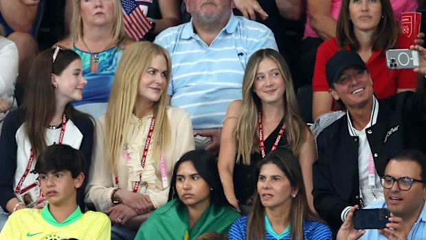 Nicole Kidman, Keith Urban, Sunday Rose and Faith Margaret