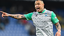 Radja Nainggolan playing the Serie B last season.