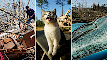 <p>Unusually vicious and damaging weather across multiple US states spawned violent tornadoes, blinding dust storms and fast-moving wildfires this weekend, leaving at least 37 people dead.</p><p>Residents across Missouri, Mississippi, Alabama, Texas, Arkansas and ﻿Oklahoma are now in recovery mode as they assess the wreckages left behind.</p><p><strong>See the photos here.﻿</strong></p>