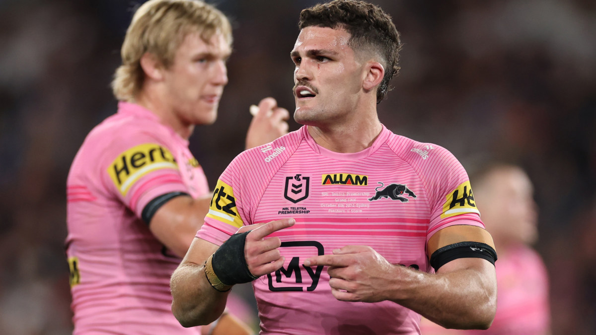NRL Grand Final 2024 LIVE scores, winner: Penrith Panthers wins Telstra  Premiership 14-6, beats Melbourne Storm, Panthers secure insane four-peat  with grand final victory; Cameron Munster placed on report for biting  allegation