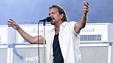 Teen Jesus say there's one moment from touring with Vedder and his band that will stick with them forever. 