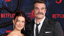 Millie Bobby Brown has made another comment about her relationship with co-star David Harbour. 