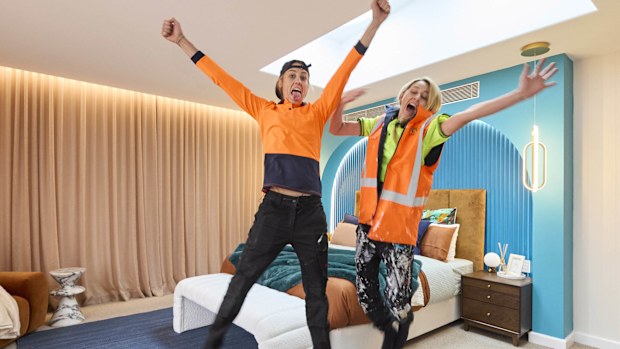 The Block 2025 Han and Can Main Bedroom and Walk-In Robe Room Reveal