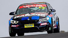 The No.23 BMW M3 driven by Will Davison, Beric Lynton, and Tim Leahey.