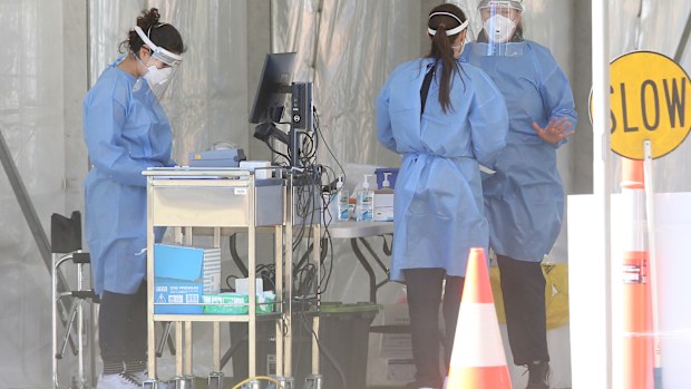 A total of 369 new infections were recorded across the state yesterday, yet another massive surge in a 24 hour period.