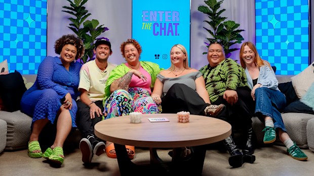 April Helene-Horton, Cooper Chapman, Milo Hartill, Riley Hemson, Mark Mariano and Lucy Neville for 'Enter the Chat'.