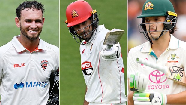Jake Weatherald, Jason Sangha ve Sam Konstas Test seçimlerini hedefliyor.