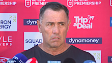 Shane Flanagan speaks to media ahead of round six.