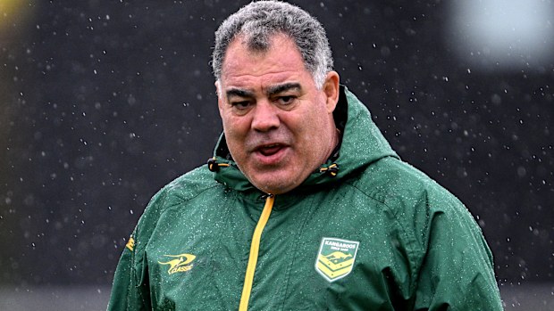 Kangaroos coach Mal Meninga.