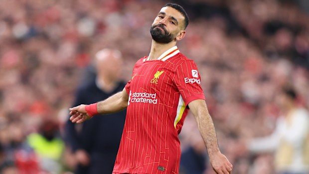Mohamed Salah of Liverpool.