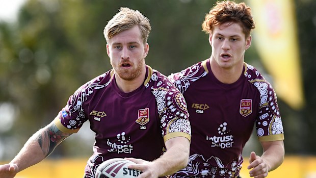 Cameron Munster and Kalyn Ponga